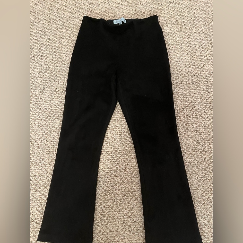 Tuckernuck Ashford Black Suede Pants Size Medium
